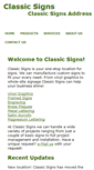 Mobile Screenshot of oneclassicsign.com